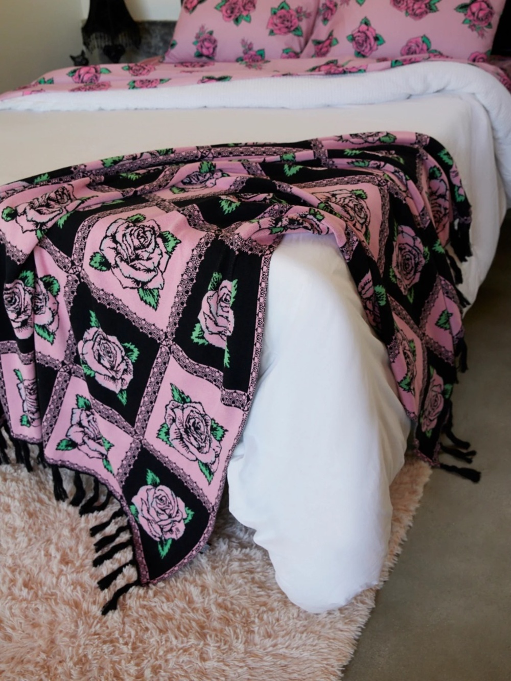 FOREVER LOVE THROW BLANKET  DOLLS HOME
